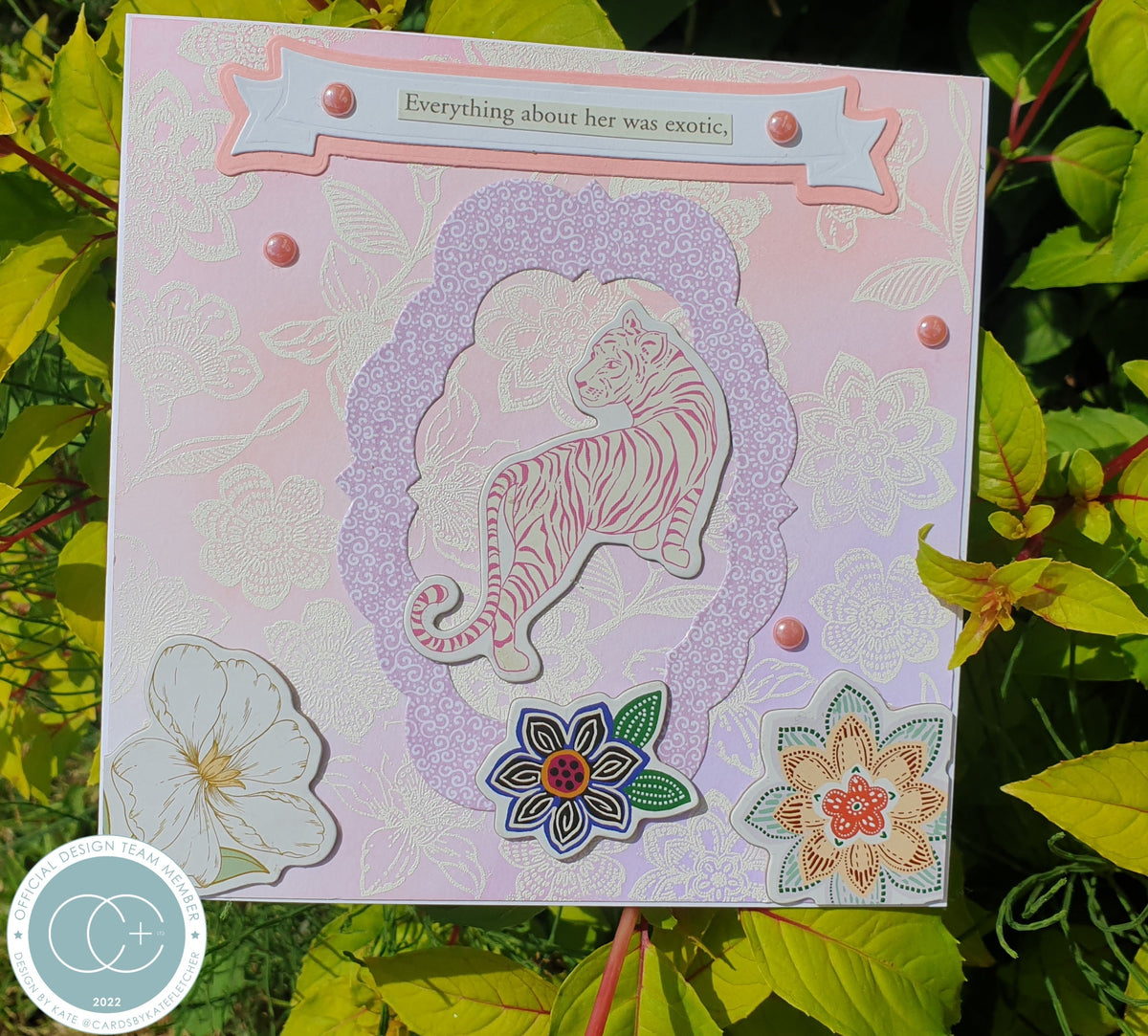 Craft Consortium Enchanted Jungle - Bloc de papier 6x6