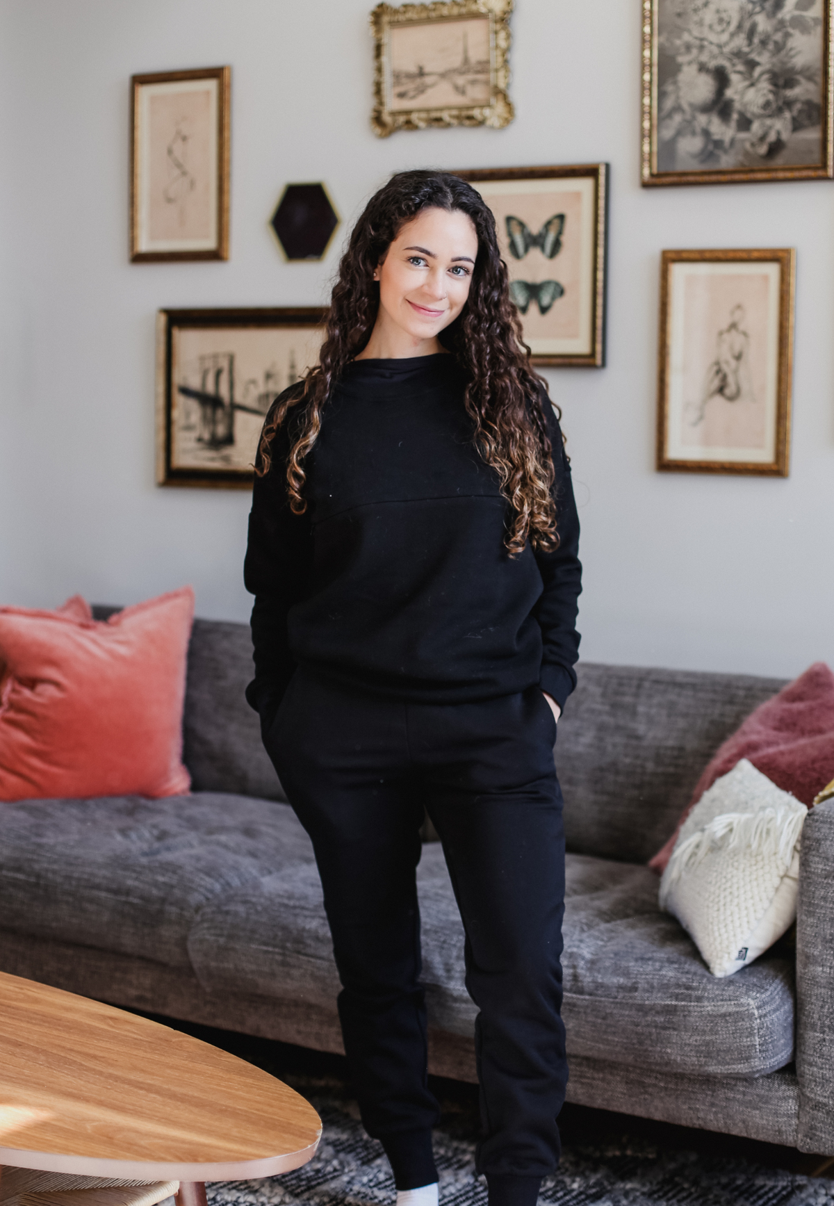 Pull d'allaitement Lily en polaire