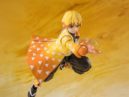 Demon Slayer: Kimetsu no Yaiba S.H.Figuarts Zenitsu Agatsuma Action Figure