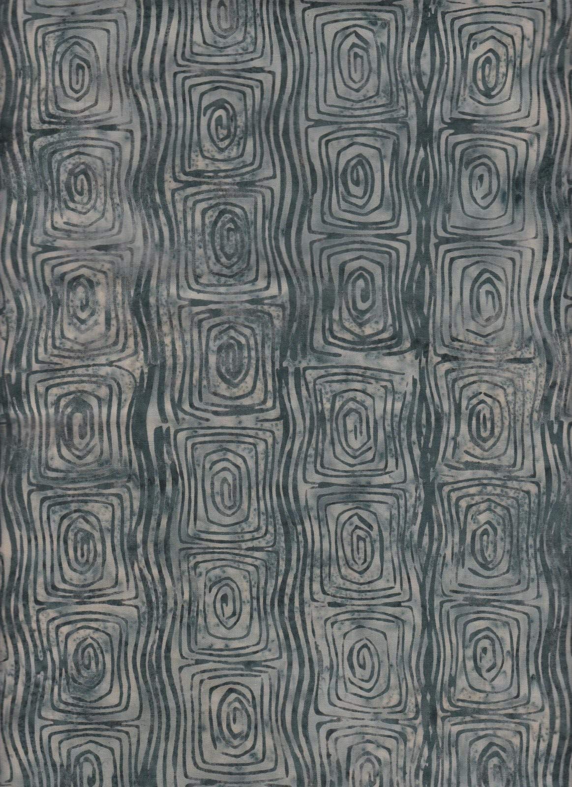 Island Batiks - Tortoise Shell - Glacier