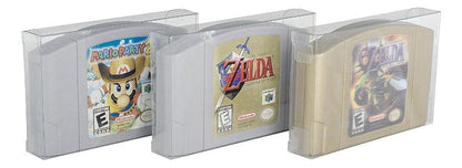Nintendo 64 (Cartridge) EVORETRO PET Protectors - Pack of 25