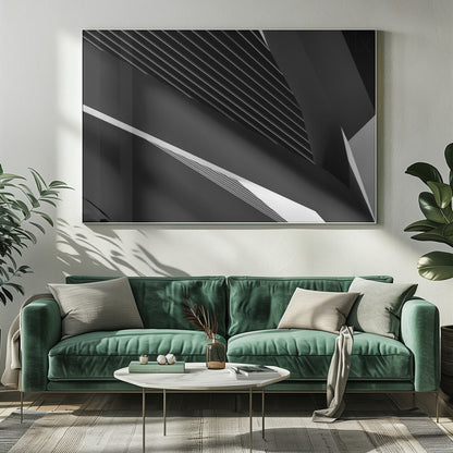 Art mural Abstraction d'un cygne