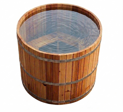 Fluid Float Colonial Cedar Hot Tub