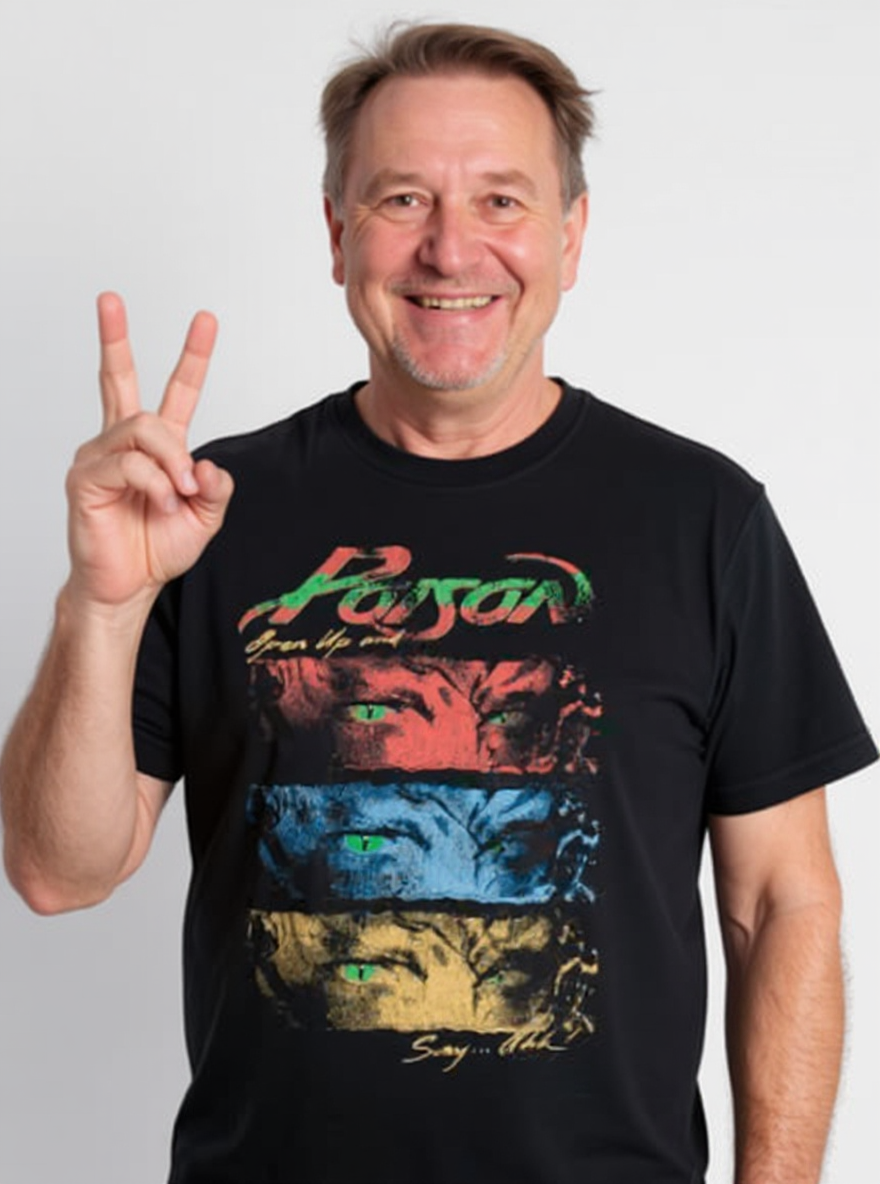 Poison - Eyes T-Shirt (Black)