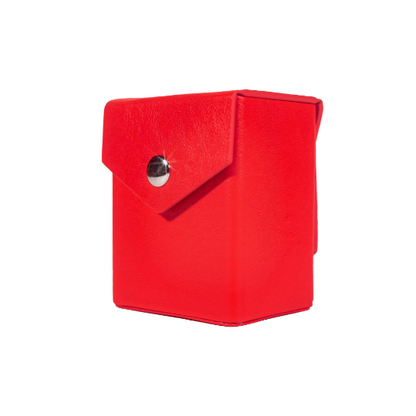 Hero Red Deck Box + Belt Loop - Hard Shell Faux Leather