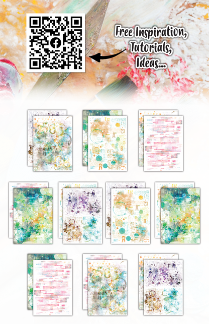 AALL and Create - Papier Design A5 - Palette Prisme