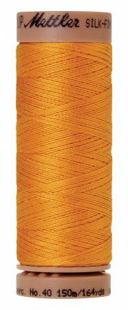 Mettler Fil de coton 40wt Silk-Finish uni 164yd/150M Marigold