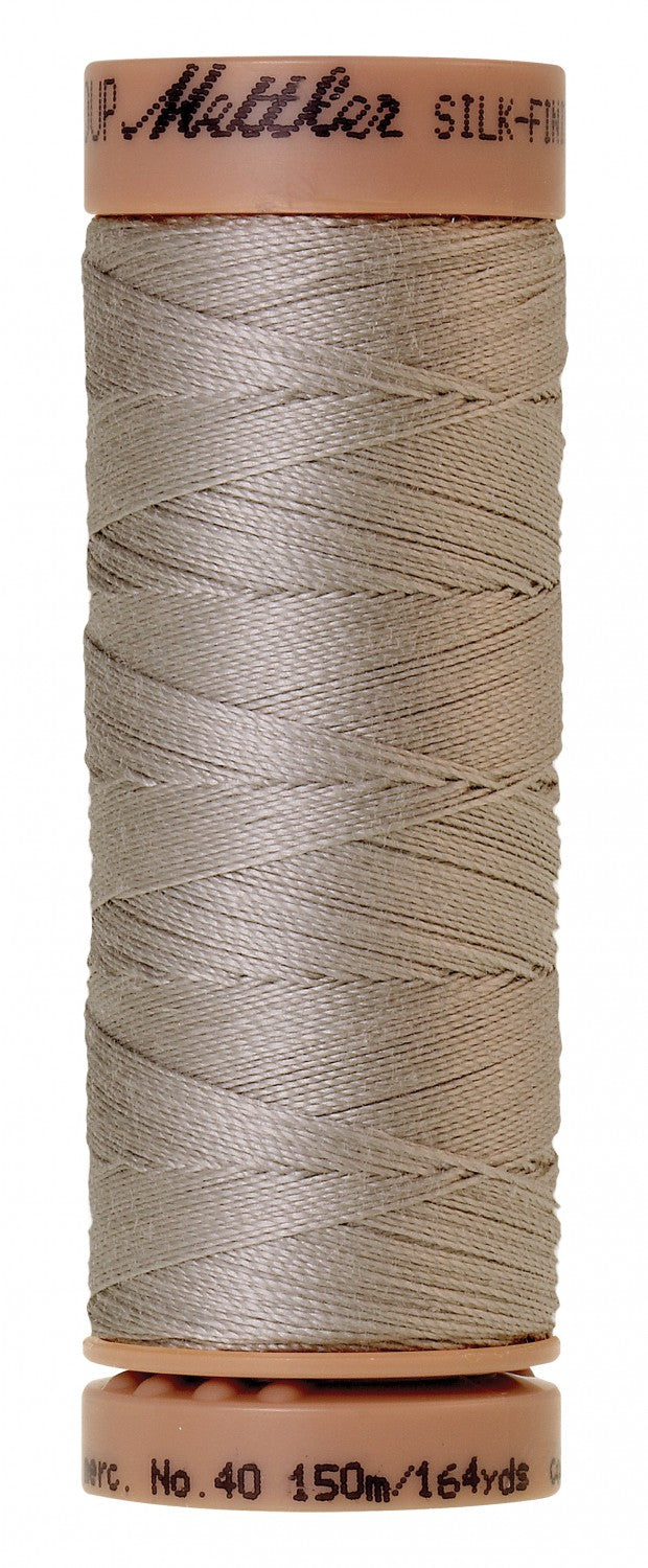 Mettler Silk-Finish - Ash Mist - 40wt Cotton Thread 164yd/150m