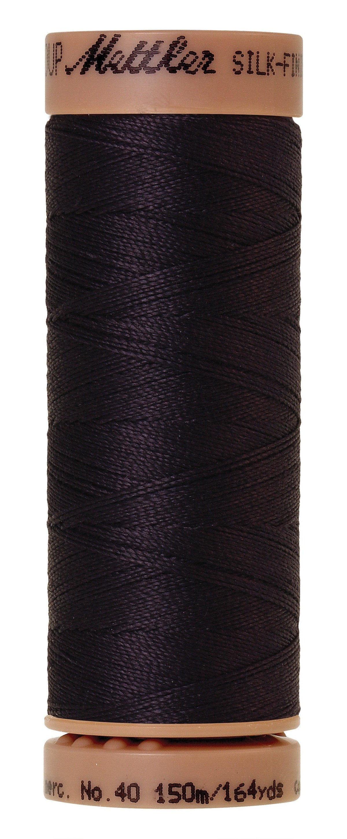 Mettler  Silk-Finish 40wt Solid Cotton Thread 164yd/150M Evening Blue