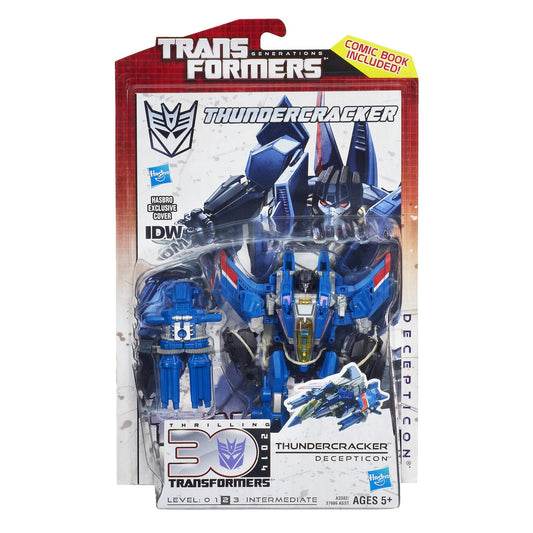 Figurine articulée et bande dessinée Transformers Generations Thundercracker Deluxe