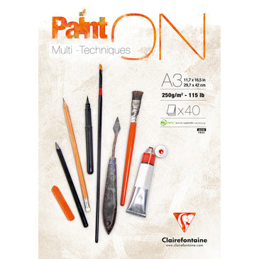 Clairefontaine - Paint ON Multi-Techniques Pads