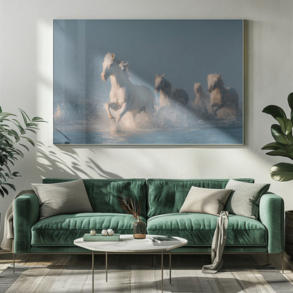 Art mural Anges de Camargue. Cheval