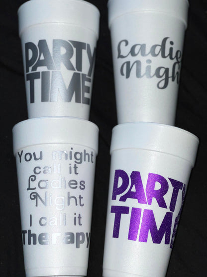 Custom Styrofoam Cups 20oz - Personalized Party Cups
