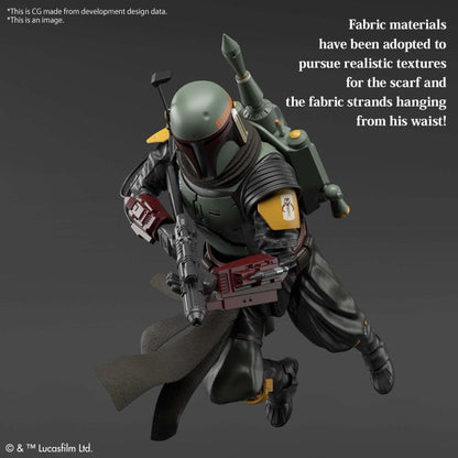 Maquette Le Mandalorien Boba Fett à l'échelle 1/12