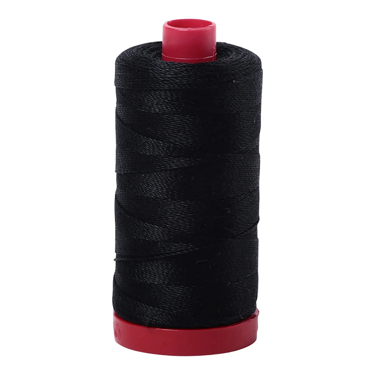 Aurifil Thread 12SC-2692 Solid Black 12wt