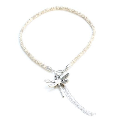 Court collier libellule