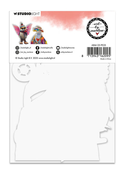 ABM Paper Elements Grazy Birds Art By Marlene 32 Pieces