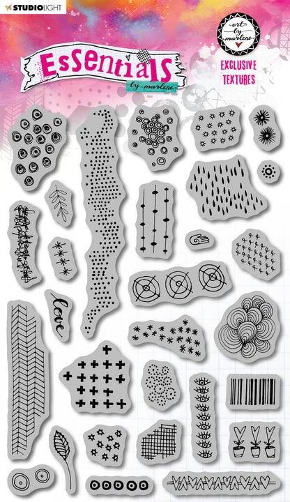 ABM Tampon adhésif Textures Essentielles exclusives 153x265x5mm 29 pièces n°47