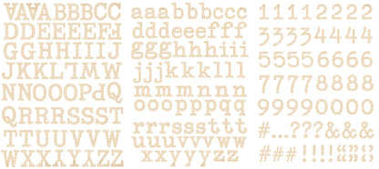 Arden Creative Studio Remembering... Alphabet Stickers