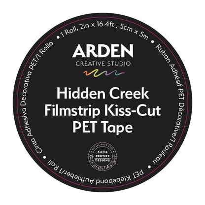 Ruban adhésif PET découpé « Filmstrip Kiss-Cut » Hidden Creek de Arden Creative Studio