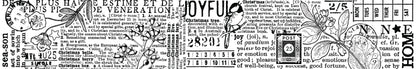 Arden Creative Studio Carnet de la Saison de Joie Ruban PET Continu