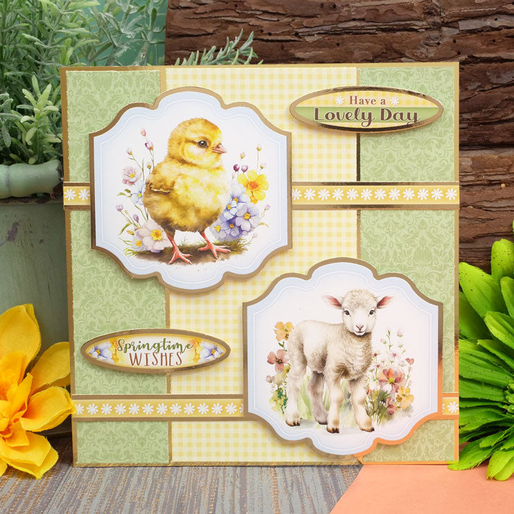 Décorations de cartes de luxe Adorables animaux