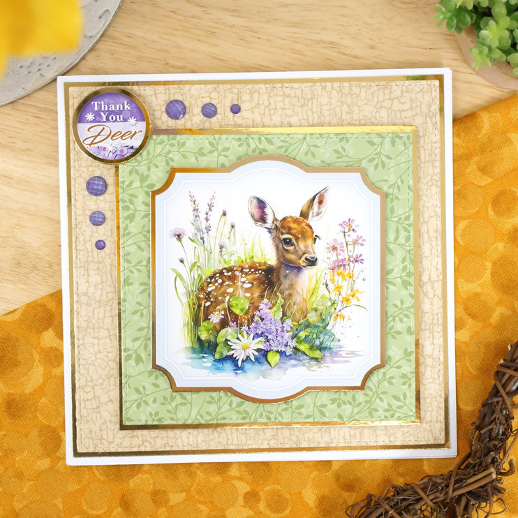 Décorations de cartes de luxe Adorables animaux