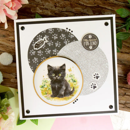 Décorations de cartes de luxe Adorables animaux