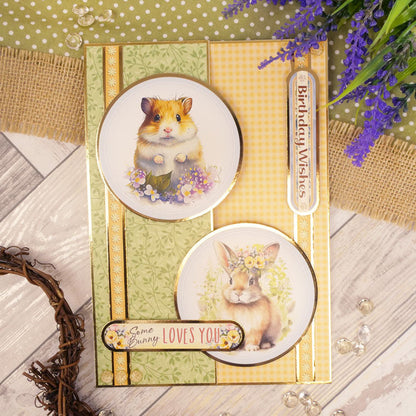 Décorations de cartes de luxe Adorables animaux