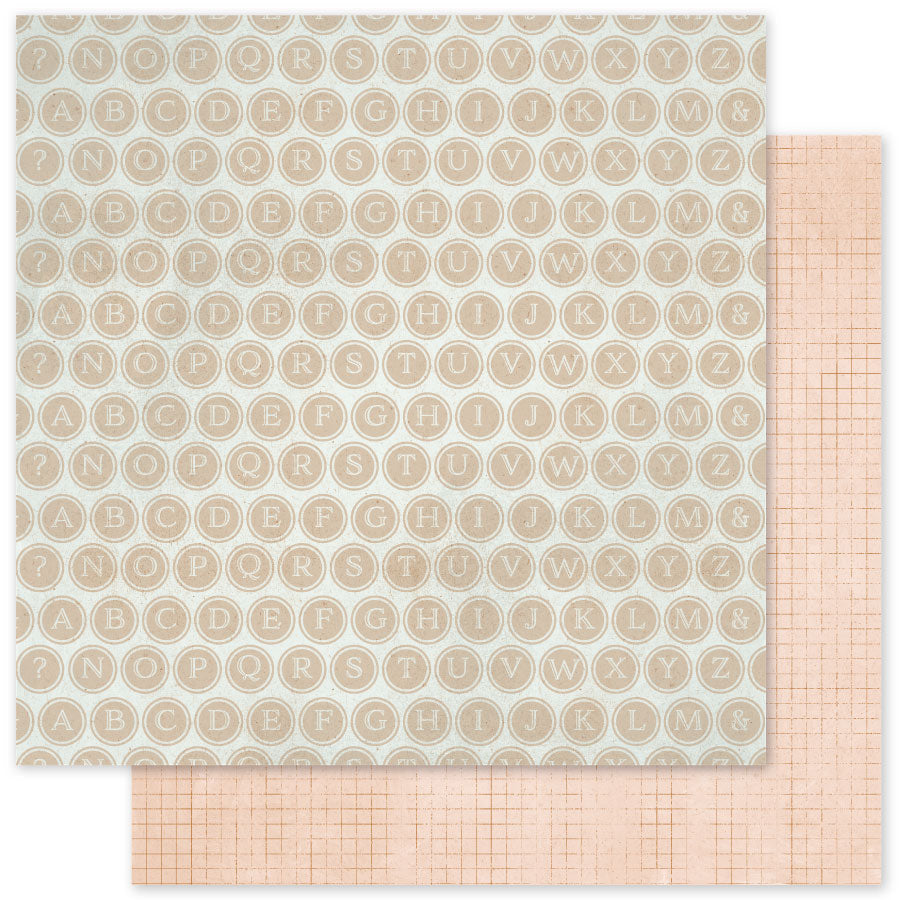Afternoon in the Park Basics F 12 x 12 Paper (12 pc Bulk Pack) 34431