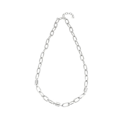 AKELLO SILVER (Or Blanc) : Chaîne de force argentée