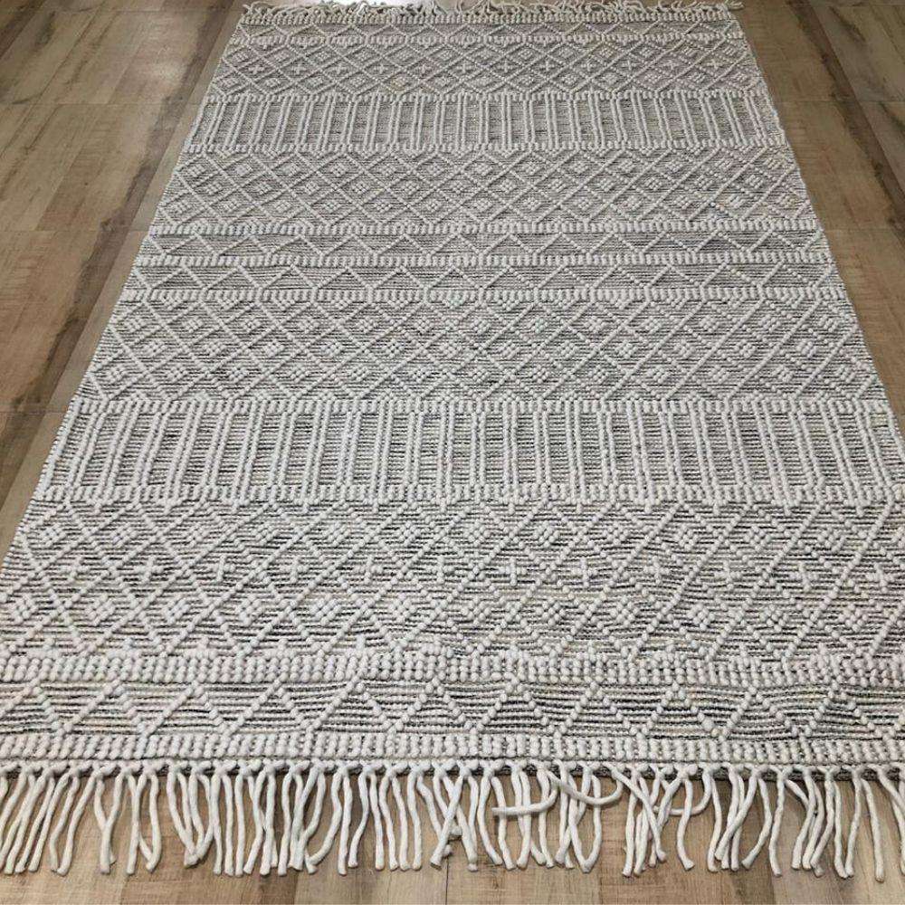 Tapis Amelia en laine tissée 6x9