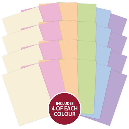 Adorable Scorable - Sélection de couleurs pastel A3