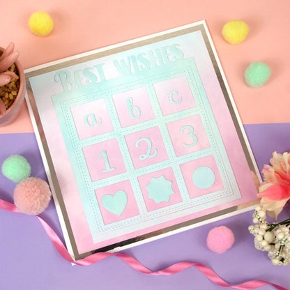 Packs de cartes de créateur Adorable Scorable - Ombre pastel