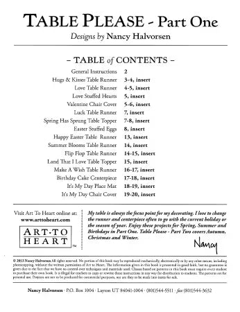 D'Art à Cœur - Table S.V.P. 1