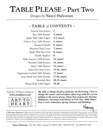 Art to Heart - Table s'il vous plaît 2