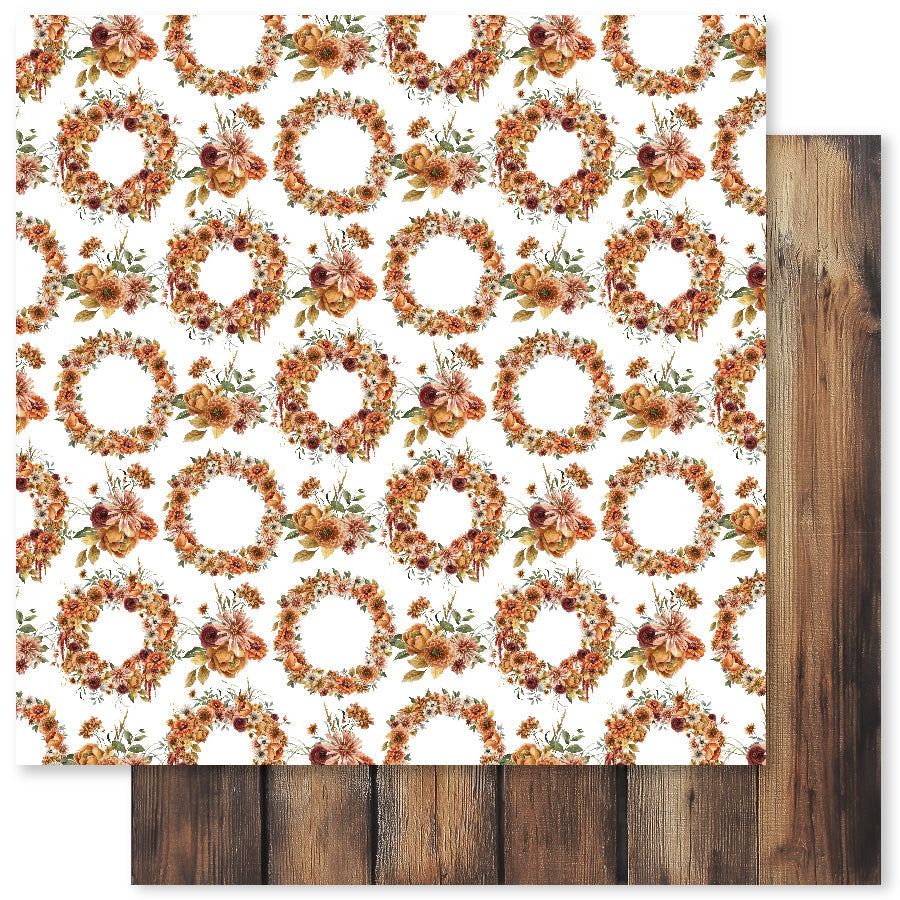 Collection de papier Florals d'automne 12x12 32961