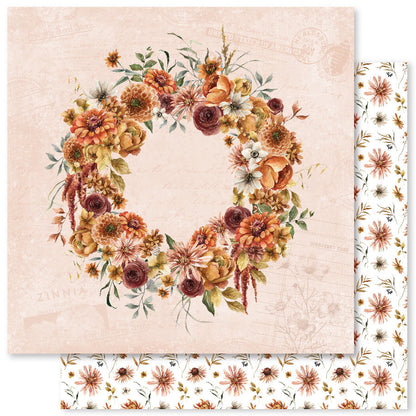 Collection de papier Florals d'automne 12x12 32961