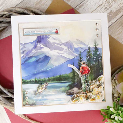 Brilliant Backgrounds - Good Sport 8" x 8" Paper Pad