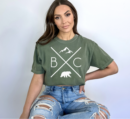 T-shirt unisexe BC X | Vêtements de la Colombie-Britannique
