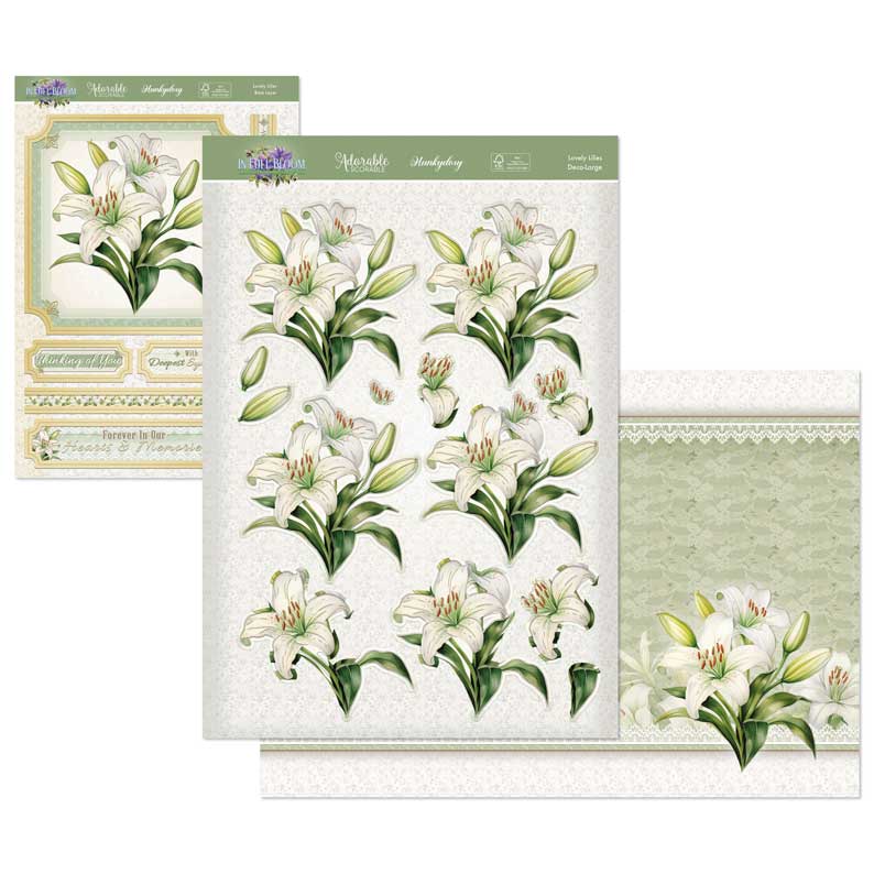 Kit Deco-Large En Pleine Floraison - Beaux Lys