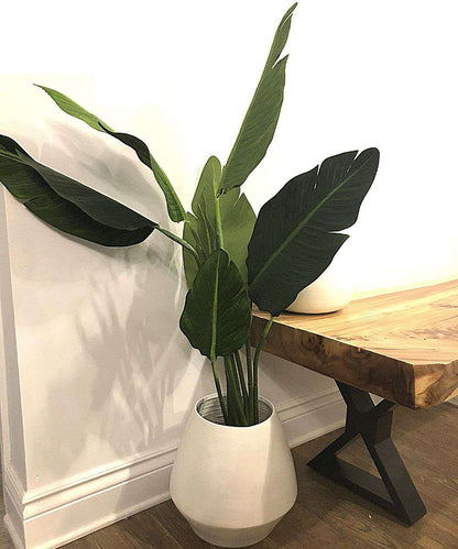 Oiseau de Paradis Artificiel Bohème en Pot 109 cm