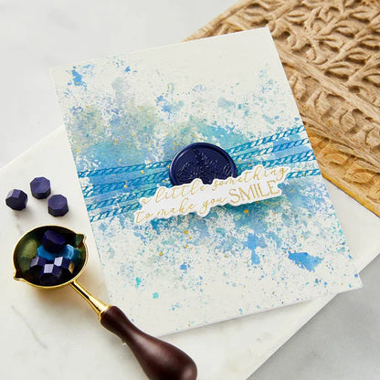 Vous êtes l'ensemble de plaques et de matrices Everything Sentiments de la collection Pressed Posies