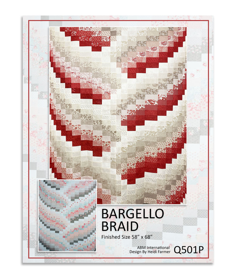 Patron de courtepointe Bargello tressé