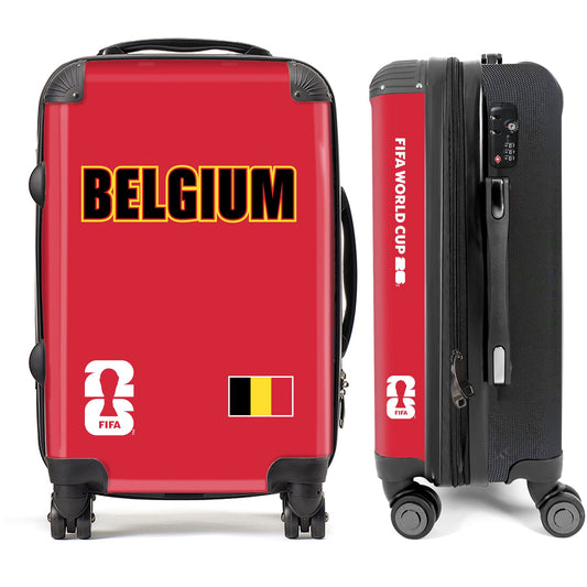 Belgium FIFA World Cup 2026 Belgium Wordmark Edition (Red)