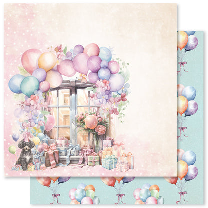 Collection de papiers 6x6 « L'essentiel pour un anniversaire amusant » 33303
