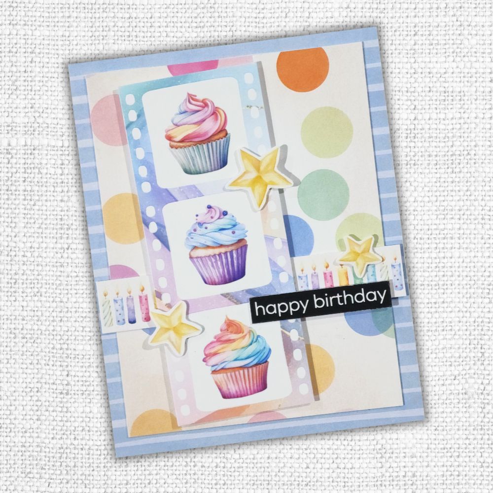 Birthday Fun Tags & Tickets Embossed Die Cuts 33309