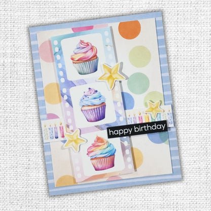 Birthday Fun Embossed Die Cuts 33306