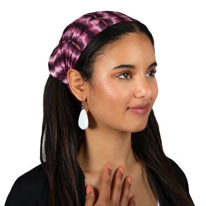 Tie Dye Bandana - Purple