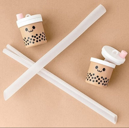 Boba Straw Keychain